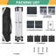 3x3m Pop Up Canopy with 4 Sidewalls, Canopy Tent 3x3 for Parties, Backyard, Commercial-108508710
