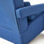 Chaise d'appoint moderne en lin avec coussin confortable