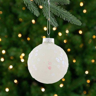 Sequin Christmas Ball Ornaments