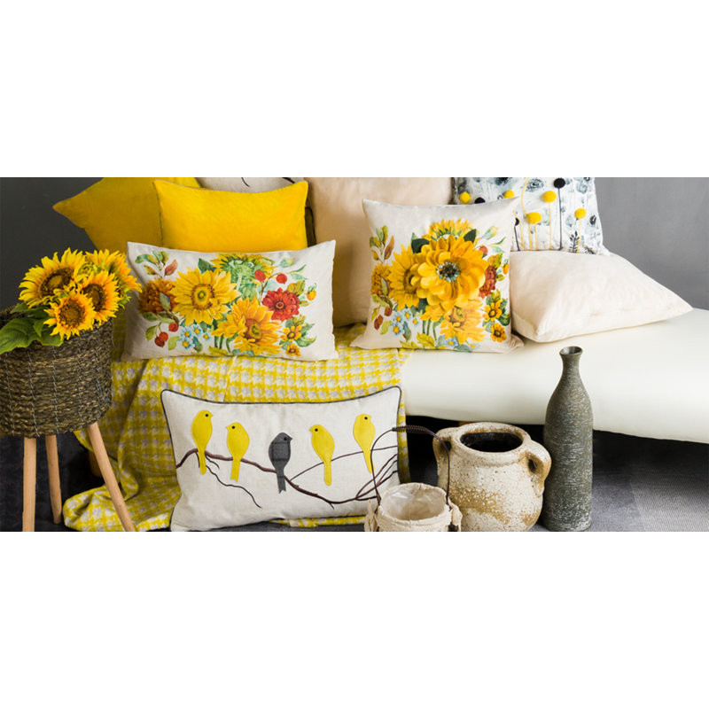  Pas de housse de coussin décoratif, 14 po x 24 po