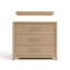 Commode 3 tiroirs Malta avec plateau à langer amovible-126596042