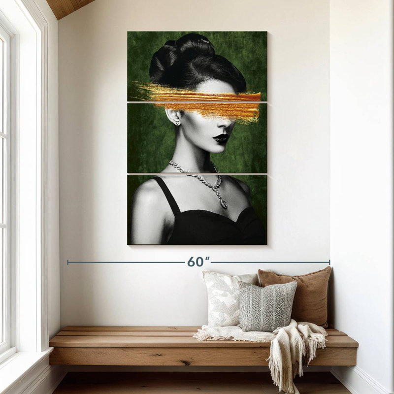Portrait de fille Leisha Glamour, H 50 po x l 32 po