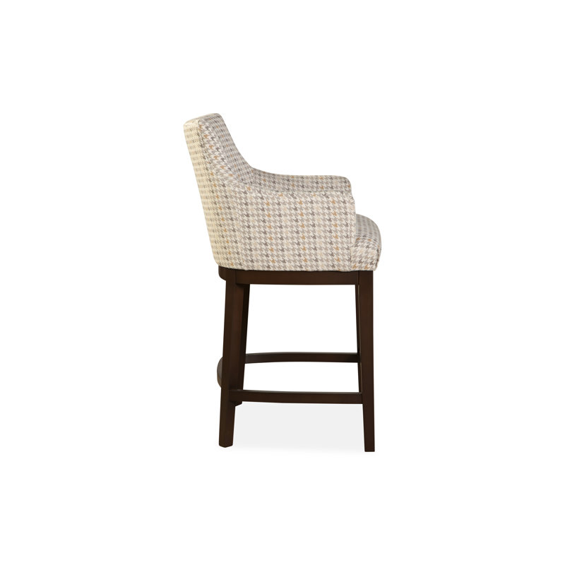 Upholstered Counter Stool, English Saddle, 61606-88
