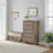Wood Vintage Chest Dresser With 5 Drawers-1942264183