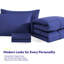 Ensemble de literie pour grand lit simple 7 pièces Campus Ready Dorm, édredon, oreillers et draps-114192877
