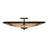 Shaddix Glass Semi Flush Mount