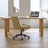 Burlywood Rectangular Solid Wood Writing desk-47281155
