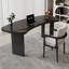 Bureau d'écriture en bois massif noir Free Form-1528973088