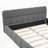 Queen Size Upholstered Platform Bed With Thick Fabric