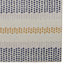 Tapis ivoire et bleu rayé à pois Anna-Sophia-1328666449