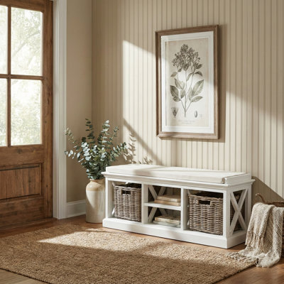 Lowell Upholstered Storage Bench