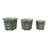 Bethony Decorative Stoneware Ceramic Planter Set With Intricate Detailing Durable Handmade Design Accent Containers For Indoor Outdoor Display Versatile Home Decor Plant Holders Set Of 3-1031445022