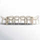 Comet 39.37'' Rectangular 10 - Person Outdoor Dining Set