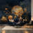 Cosmic Planets Wallpaper Celestial Abstract Wall Decor-516400921-516400925
