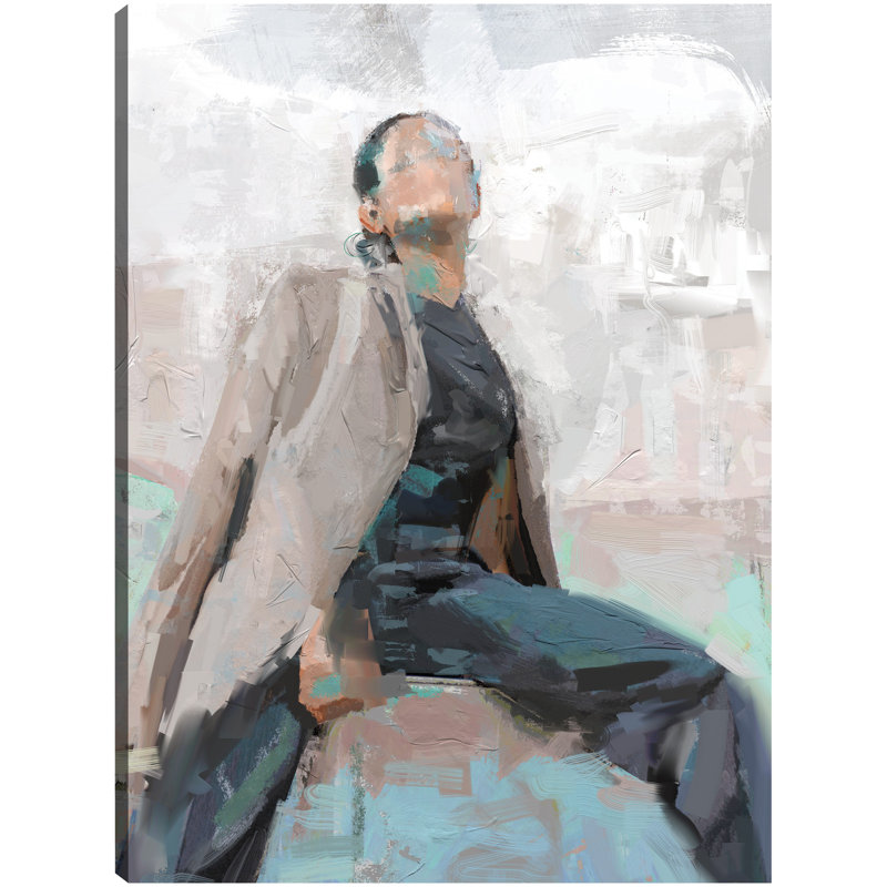 Muse I by Studio Arts Canvas Art Print, 14" H x 11" W x 1.5" D
