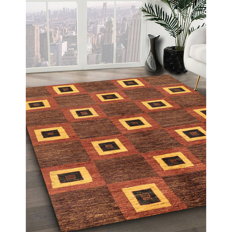 Abstract Indoor Rug, Rectangle 5' x 8'