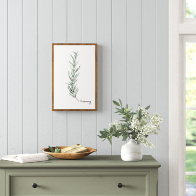 " Herb Rosemary " by Rachel Byler Painting Print