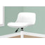 Chaise de bureau, hauteur réglable, pivotante, ergonomique, bureau d'ordinateur, travail, métal aspect cuir juvénile, contemporain, moderne-1881599249-1881599248