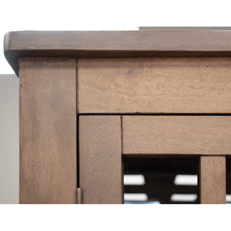 Natural Parota Dining Cabinet