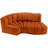 Hubertus Upholstered Curved Sectional Reversible-89266504