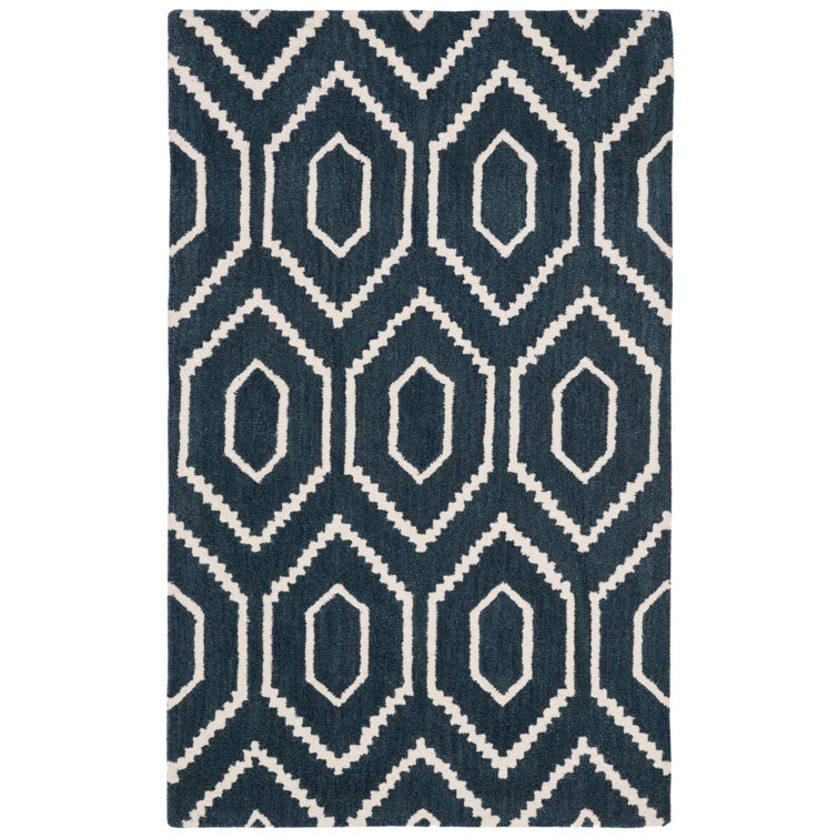 Forsberg Hand Tufted Wool Geometric Rug