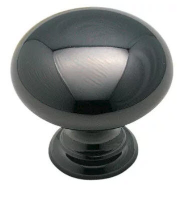 (Paquet de 5) Poignée Barnsbury de 1-1 / 4 po, Nickel noir brossé