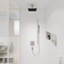 hansgrohe Pulsify E Extension Pipe for Ceiling Mount E, 4"-2097926461