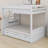 Wood Bunk Bed With Storage Staircase, Bedside Table, And 3 Drawers-1161660533