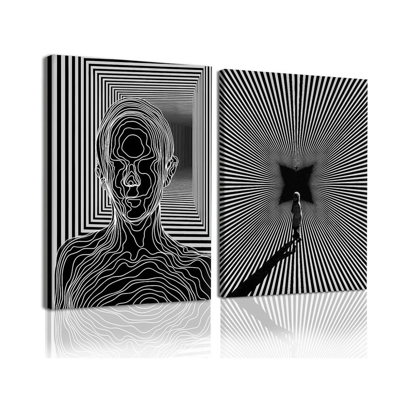 2 Piece Wrapped Canvas Print
