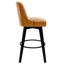 Tabouret de comptoir pivotant de 26 po avec pieds en bois-434926029-434926018-454454095