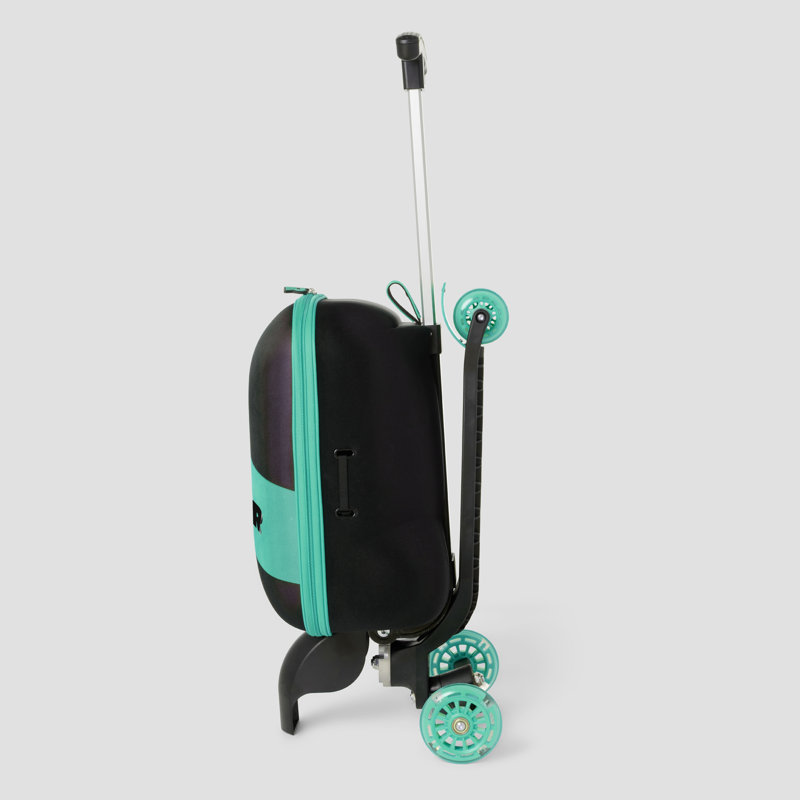 Kids Scooter Suitcase, Green