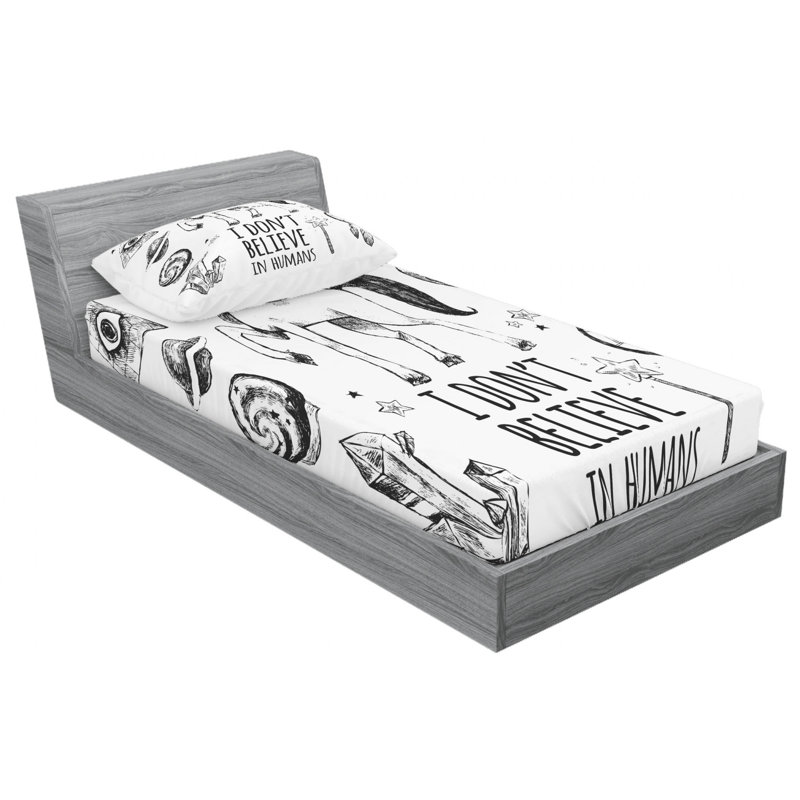 Microfiber Sheet Set, Twin XL Sheet Set with Fitted Sheet