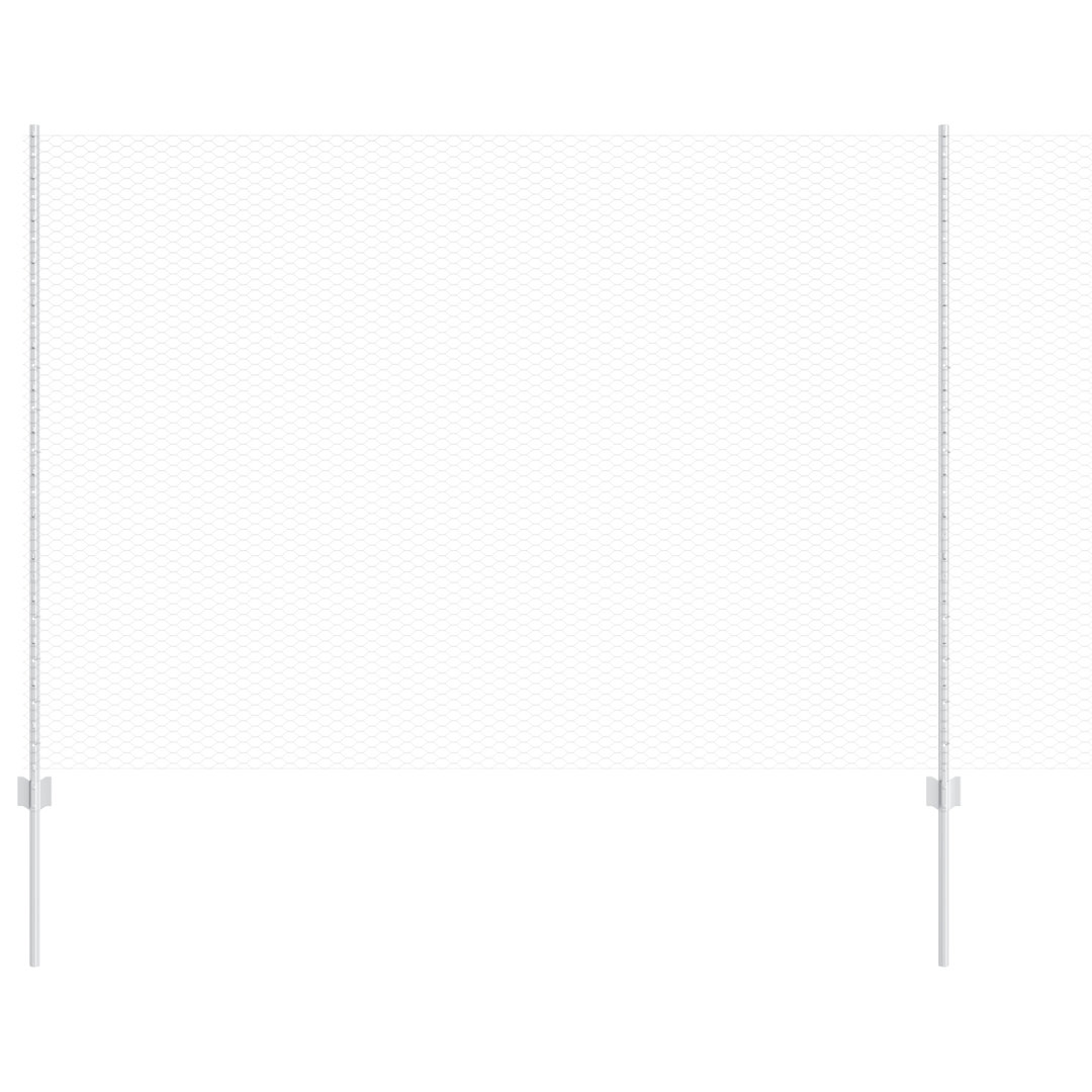 Fence with Post Segment Outdoor Barrier Garden Terrace Divider Boundary