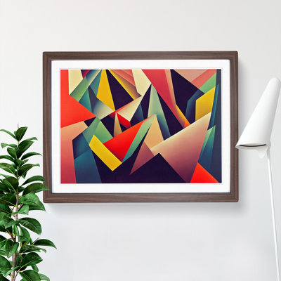 Enticing Modern Abstract 1 Piece Single Picture Frame Wall Art