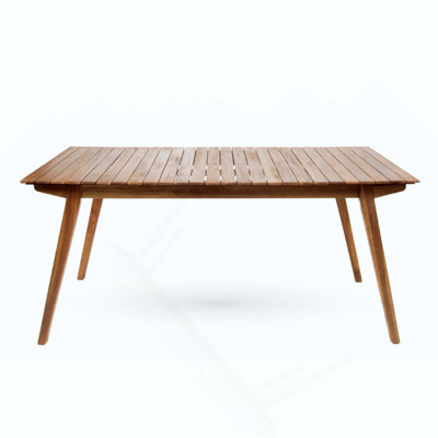 Outdoor Solid Wood Dining Table