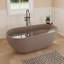 Baignoire profonde autoportante à surface solide 59 po Fslefay-124635951