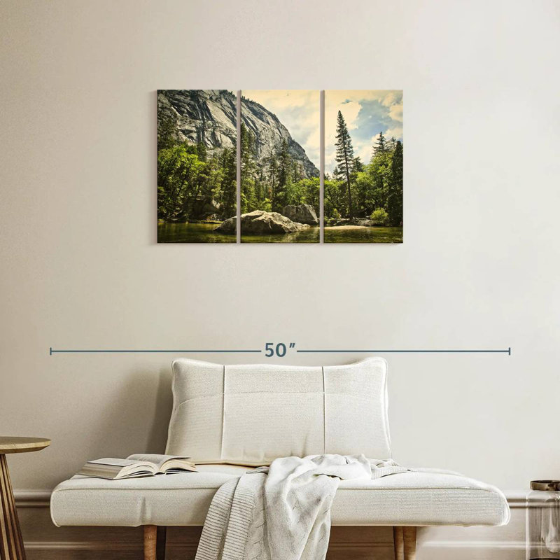 Alvord Majestic Mirror Lake, 20" H x 33" W