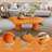 Modern Cloud Coffee Table With Could Shape Design, Irregular Indoor End Table For Living Room.-882487927