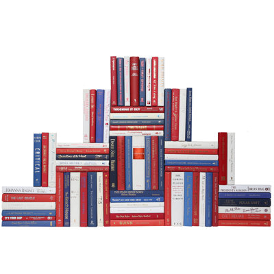 Modern Americana Book Wall