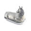 Equestrian Pewter Butter Dish