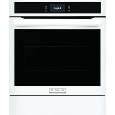 24"" 2.8 cu. ft Self-Cleaning Convection Electric Single Wall Oven -  Frigidaire, GCWS2438AW