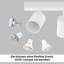 4-Light Track Lighting Set Oella-777503998