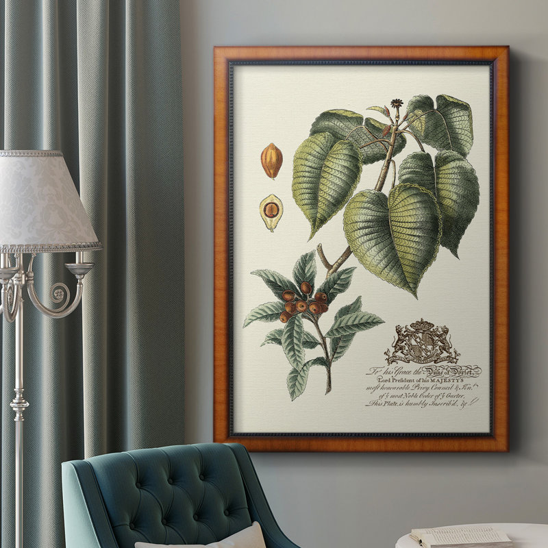 " Imperial Foliage III ", 20" H x 16" W x 2.5" D
