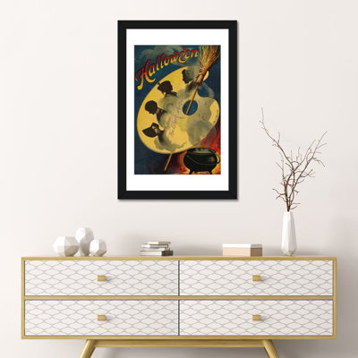Halloween, the Black Art, 1912  - Wall Art Print - Framed Fine Art Paper
