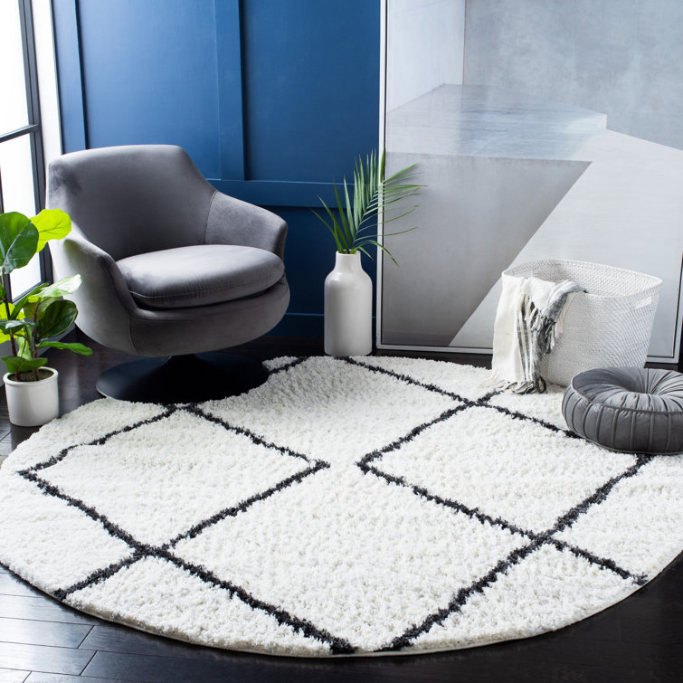 Poynter Shag 500 Performance Geometric Rug