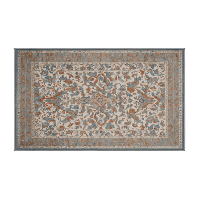 Machine Washable Gray Area Rug