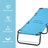 Outsunny Folding Chaise Lounge Pool Chairs, Outdoor Sun Tanning Chairs with 5-Level Reclining Back, Steel Frame for Beach, Yard, Patio-443473138