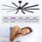 72 Inch Modern Ceiling Fan with Light and Remote Control, 6-Speed Reversible Quiet DC Motor, 3 Color Temperatures-1678895335