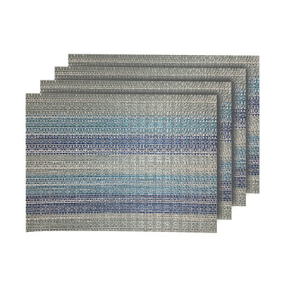 Rosmunda Vinyl Striped Rectangle Placemat