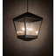 Luminaire suspendu carré 10 lumières